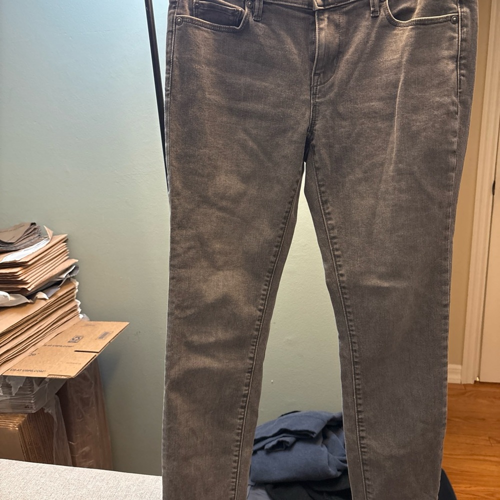 LOFT women’s Charcoal Slim Jeans